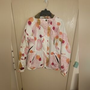 Rossignol Womens Abstract Ski Jacket Multicolor Size Small